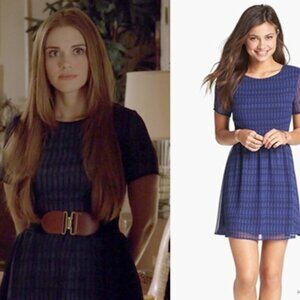 Lush geometric print dress ASO Lydia Martin